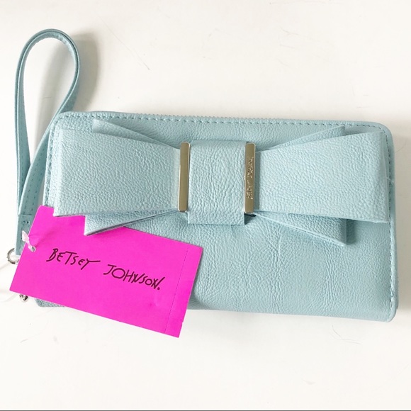 Betsey Johnson Handbags - Betsey Johnson Large Bow Wristlet